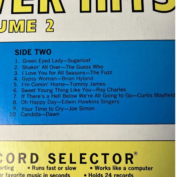 20 Power Hits: Volume 2 vinyl - Picture 4 of 5